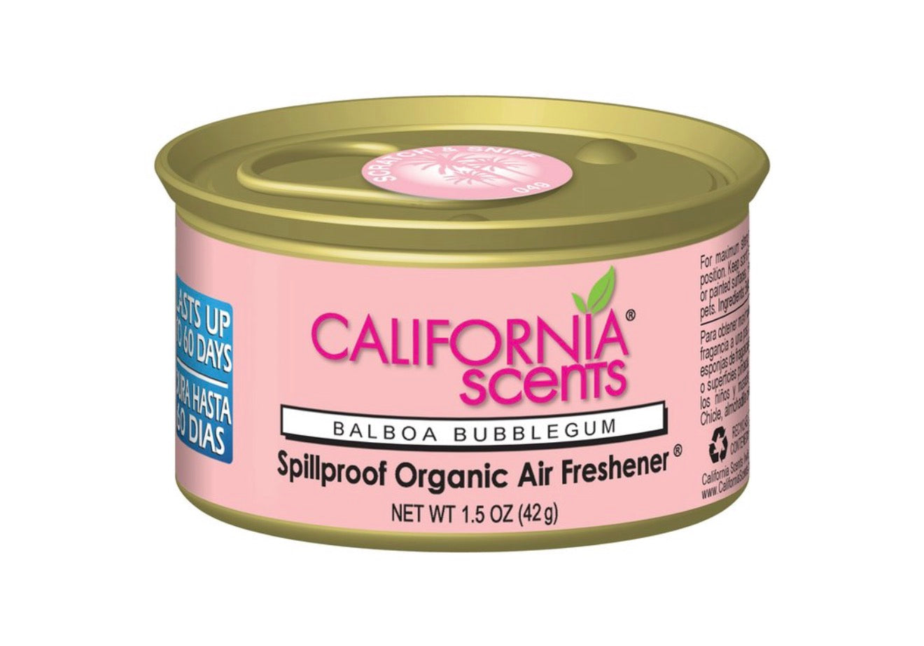 CALIFORNIA SCENTS BALBOA BUBBLEGUM 42g AIR FRESHENER