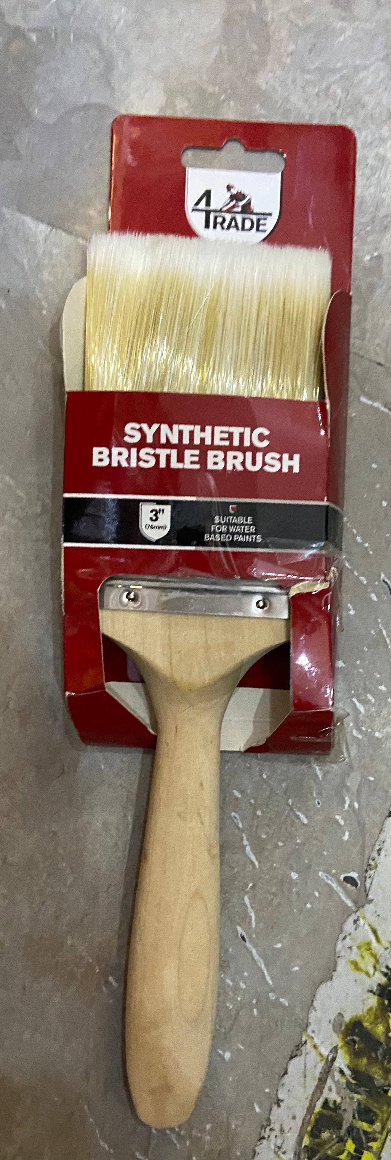 BROSSE À POILS SYNTHÉTIQUES