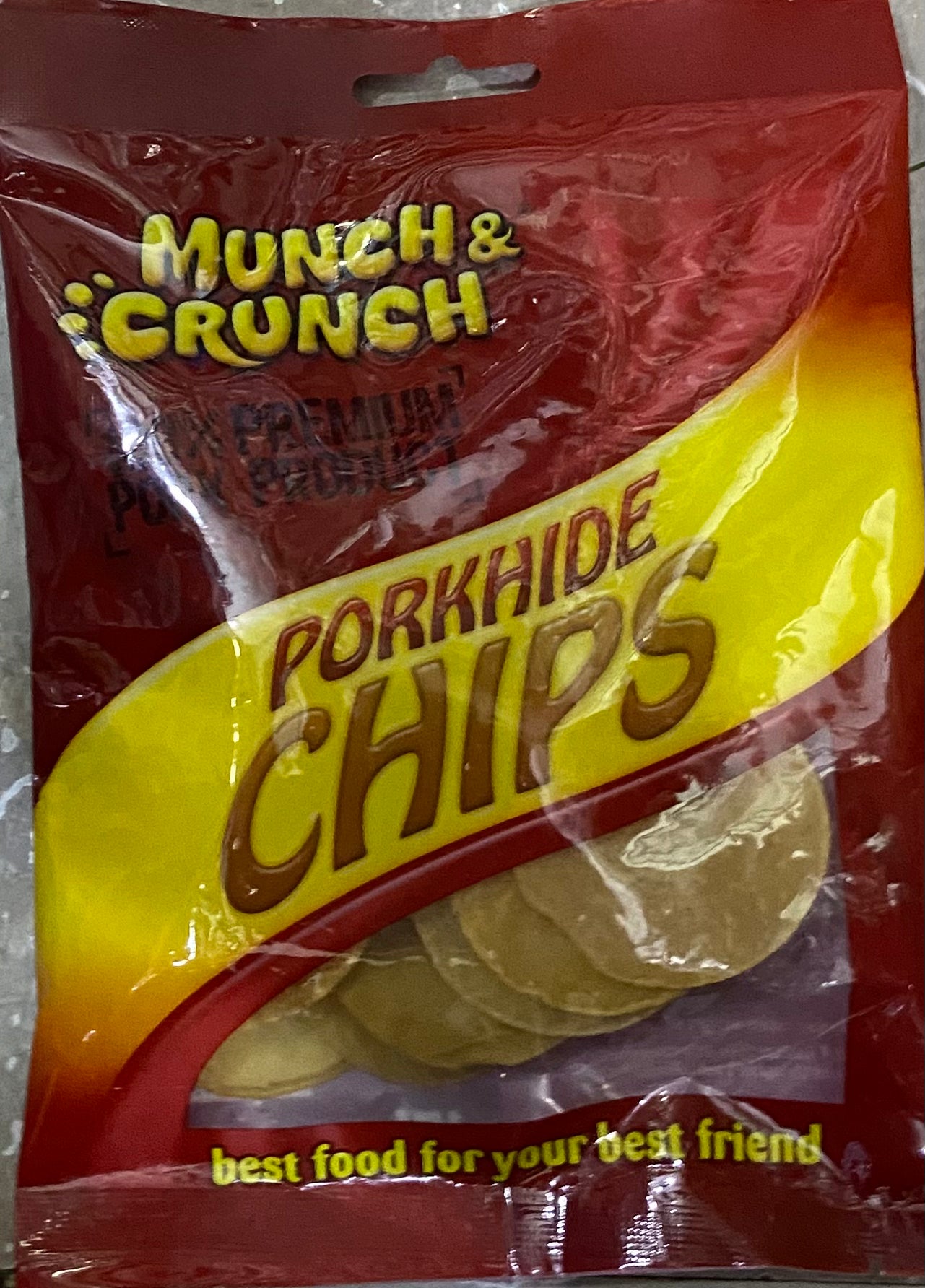 MUNCH & CRUNCH PORKHIDE CHIPS