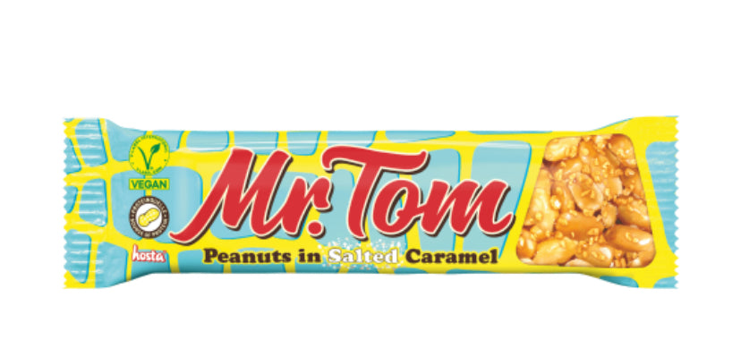 MR. TOM CACAHUÈTES AU CARAMEL SALÉ 40g
