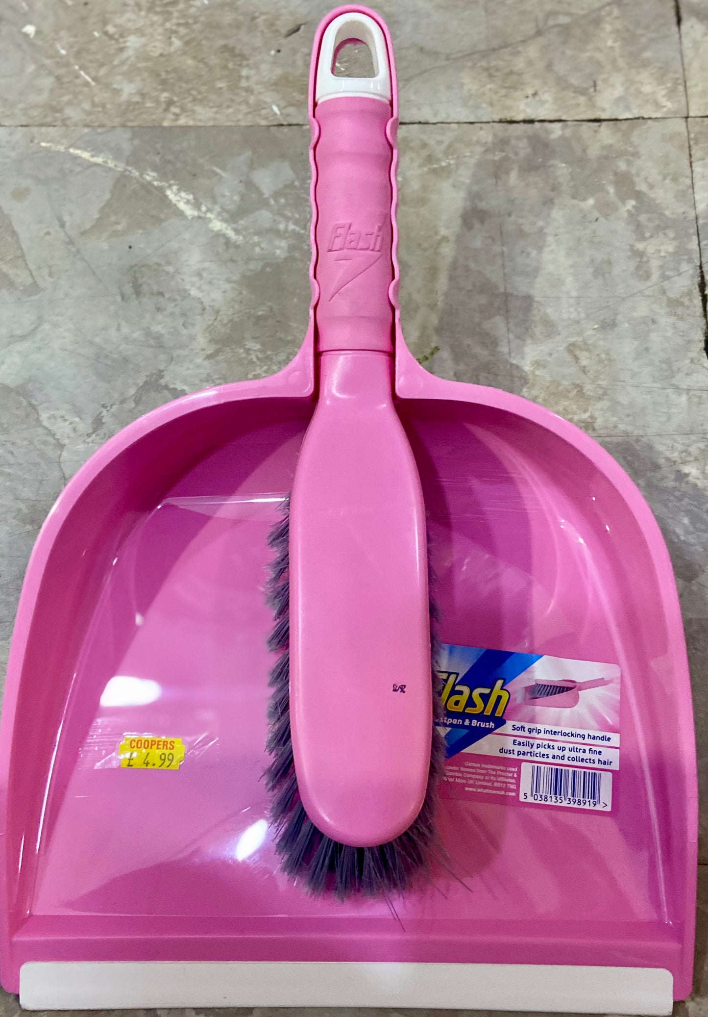 FLASH DUSTPAN & BRUSH