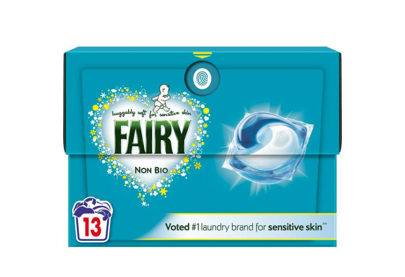 Fairy Non Bio PODS Washing Liquid Capsules 13 Washes