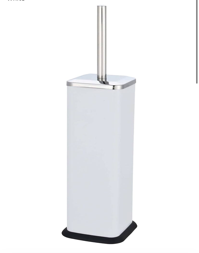 BROSSE ET SUPPORT DE TOILETTES BLUE CANYON BLANC