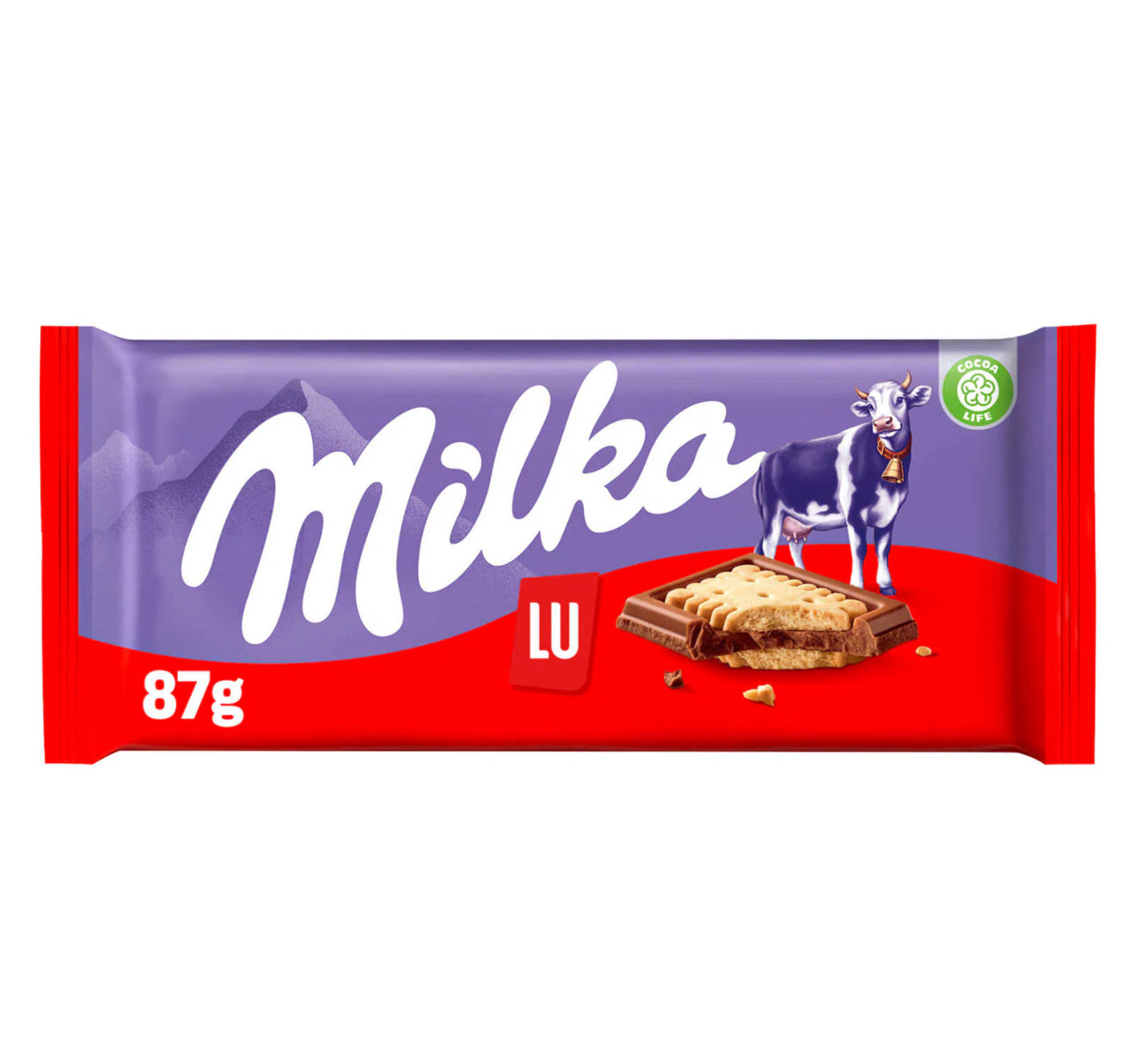 MILKA CHOCOLATE LU BISCUIT 87g