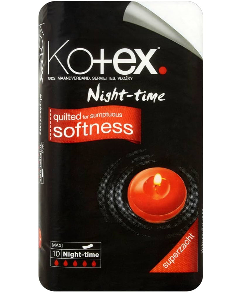 Kotex Maxi Towels Nightime 10