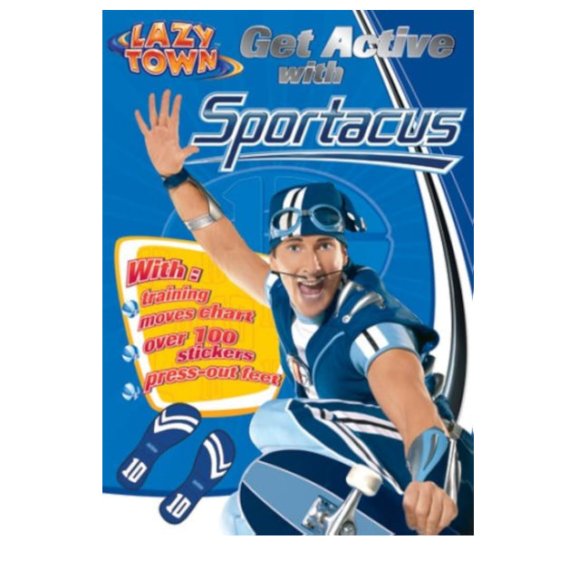 Get Active with Sportacus (Lazytown Colouring & Acti... Mixed media product Book
