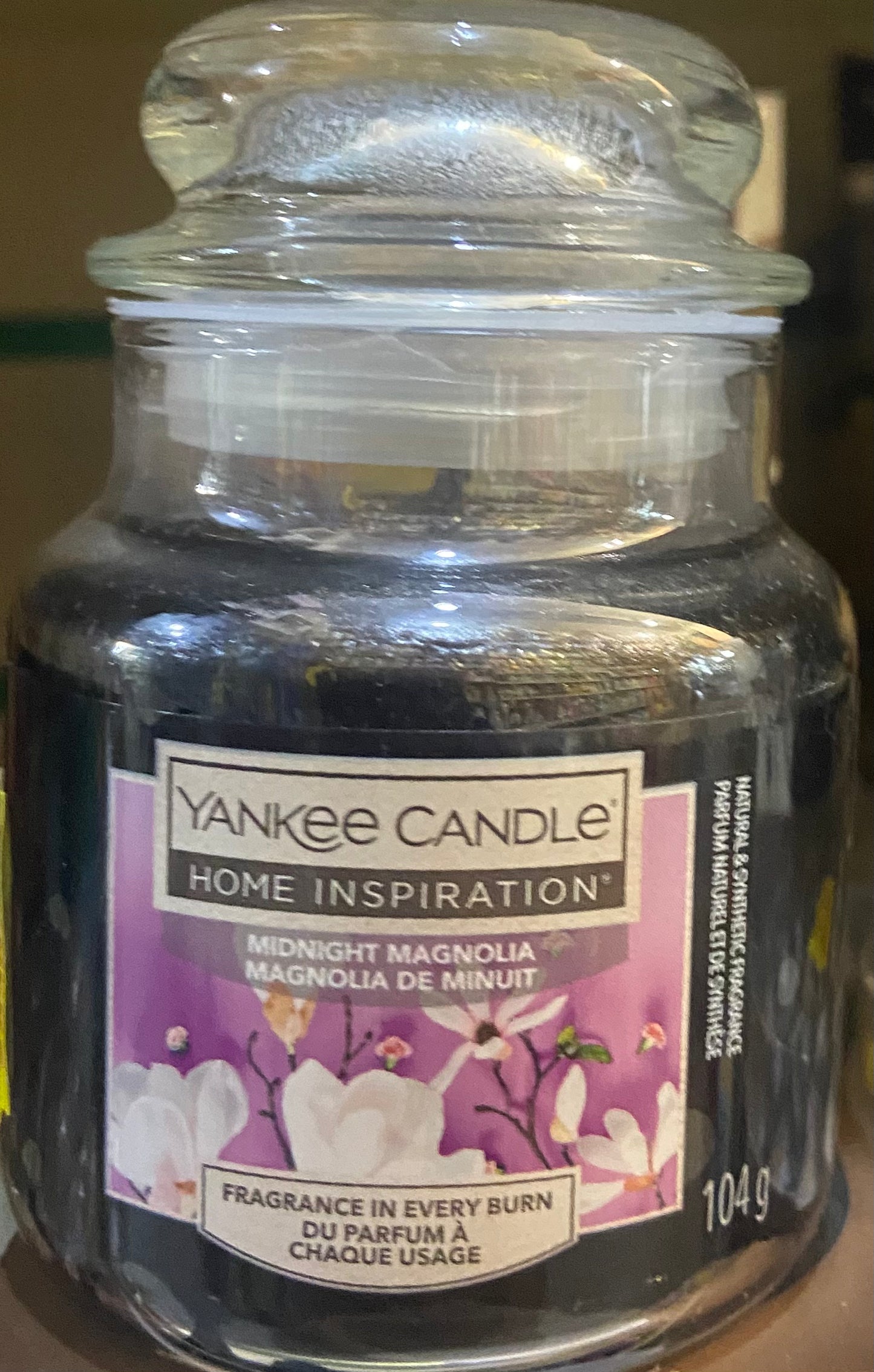 Bougie Yankee MAGNOLIA DE MINUIT