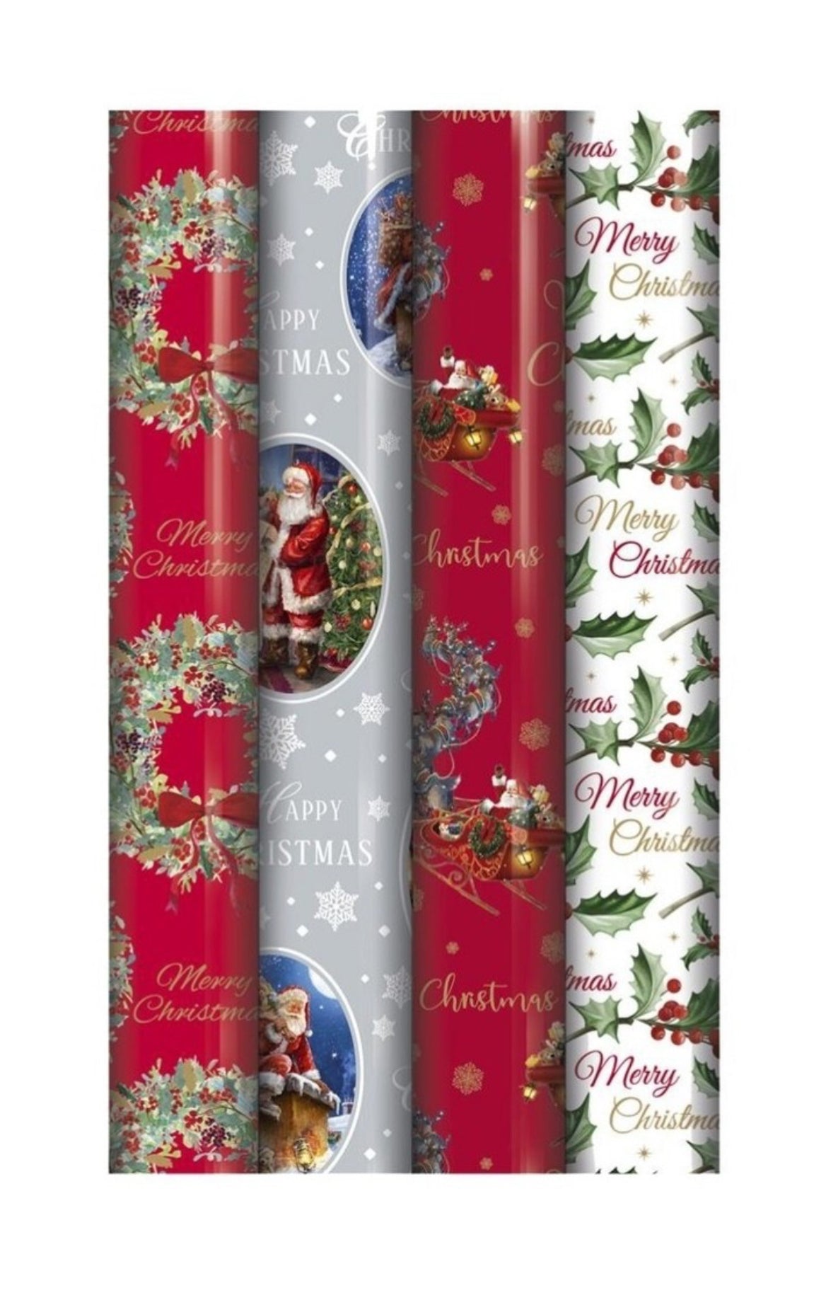 PAPIER CADEAU RECYCLABLE DE NOËL 4M