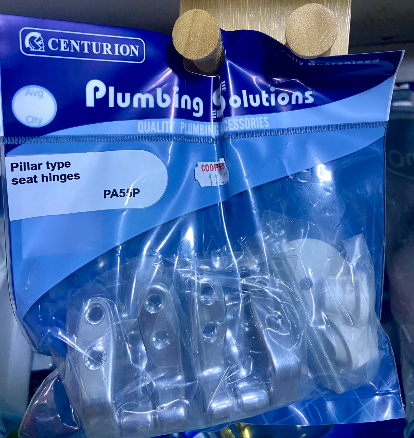 CHARNIÈRES DE SIÈGE DE TYPE PILIER CENTURION PLUMBING SOLUTIONS