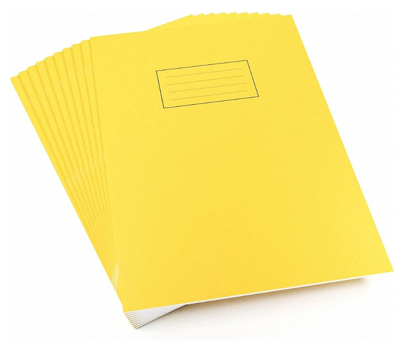 Cahier A4 ligné jaune - 80 pages - SILVINE