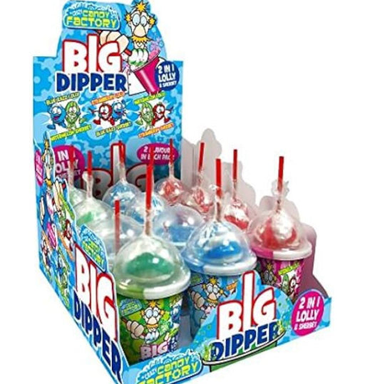 Big Dipper Sucette & Poudre Pétillante Crazy Candy Factory