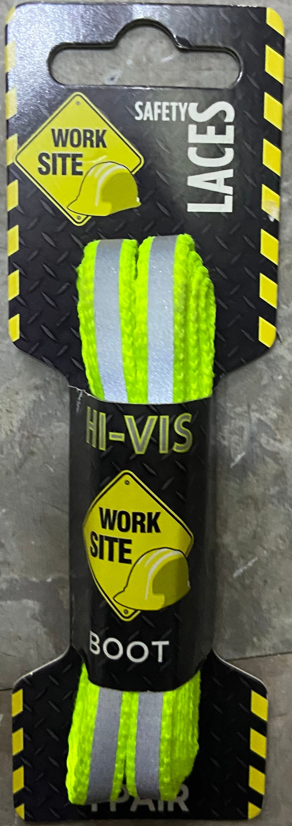 LACETS DE SÉCURITÉ POUR CHANTIER