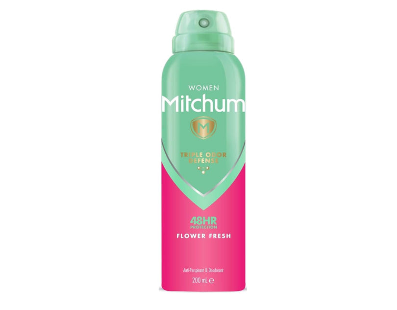 Mitchum Femme Triple Protection Anti-Odeurs 48H Fraîcheur Florale Anti-transpirant & Déodorant 200 ml