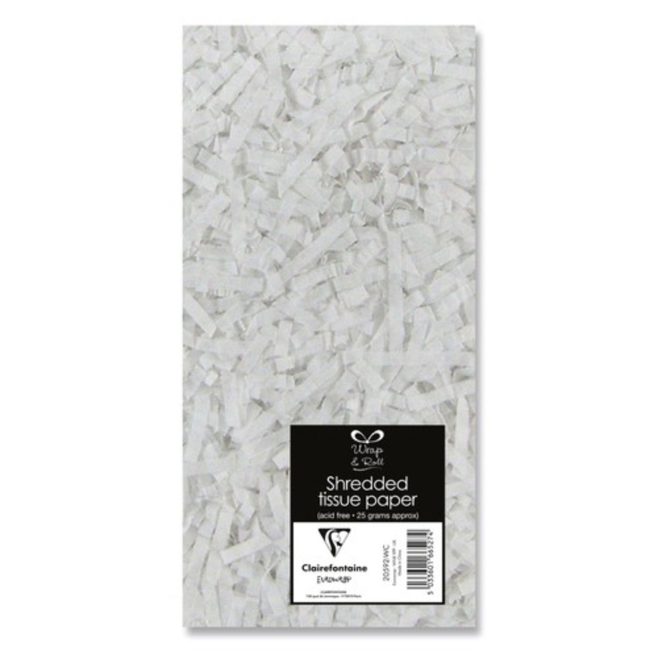 PAPIER DE SOIE BLANC DÉCOUPÉ 25g