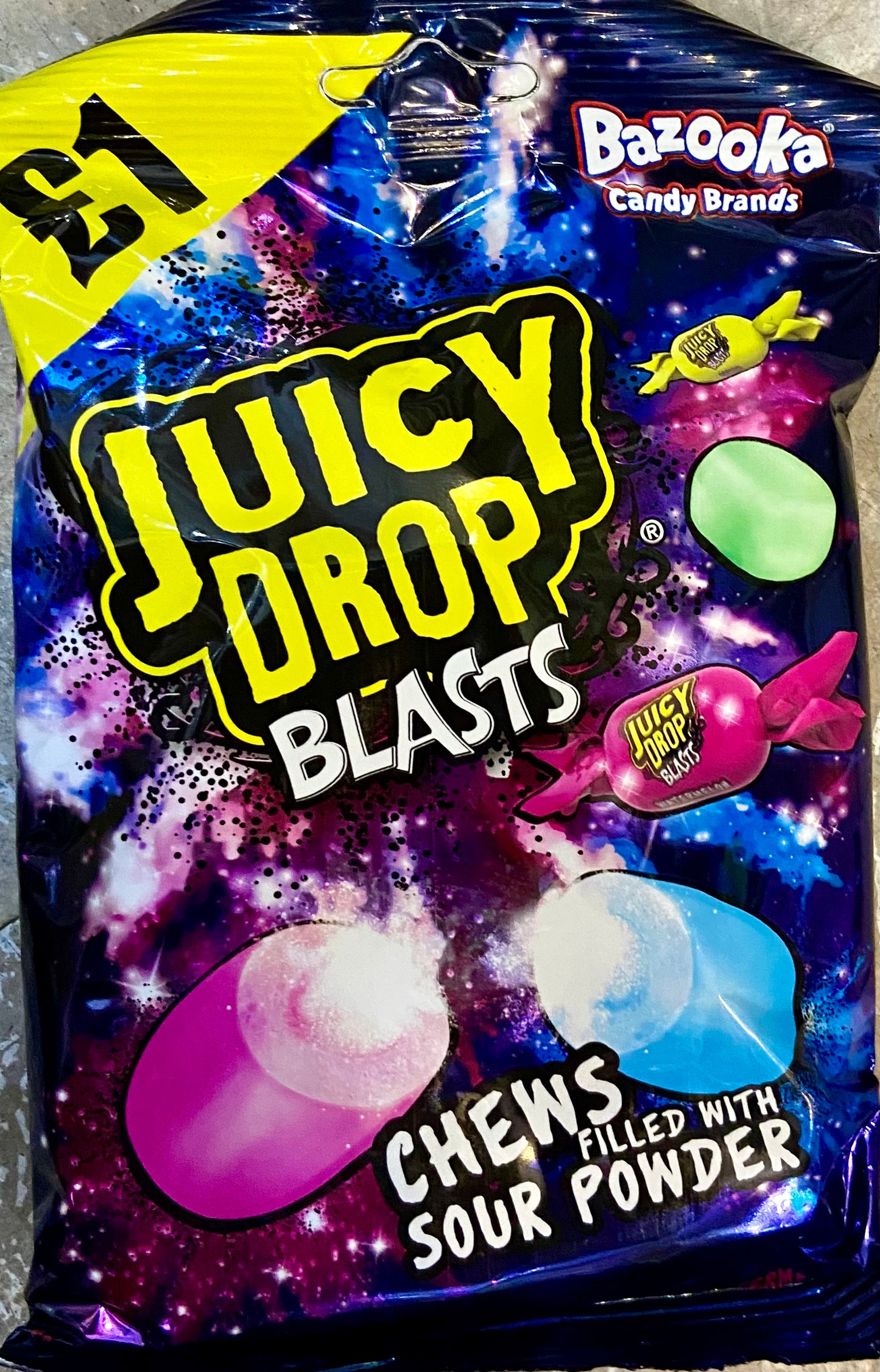 Bazooka Juicy Drop Blasts