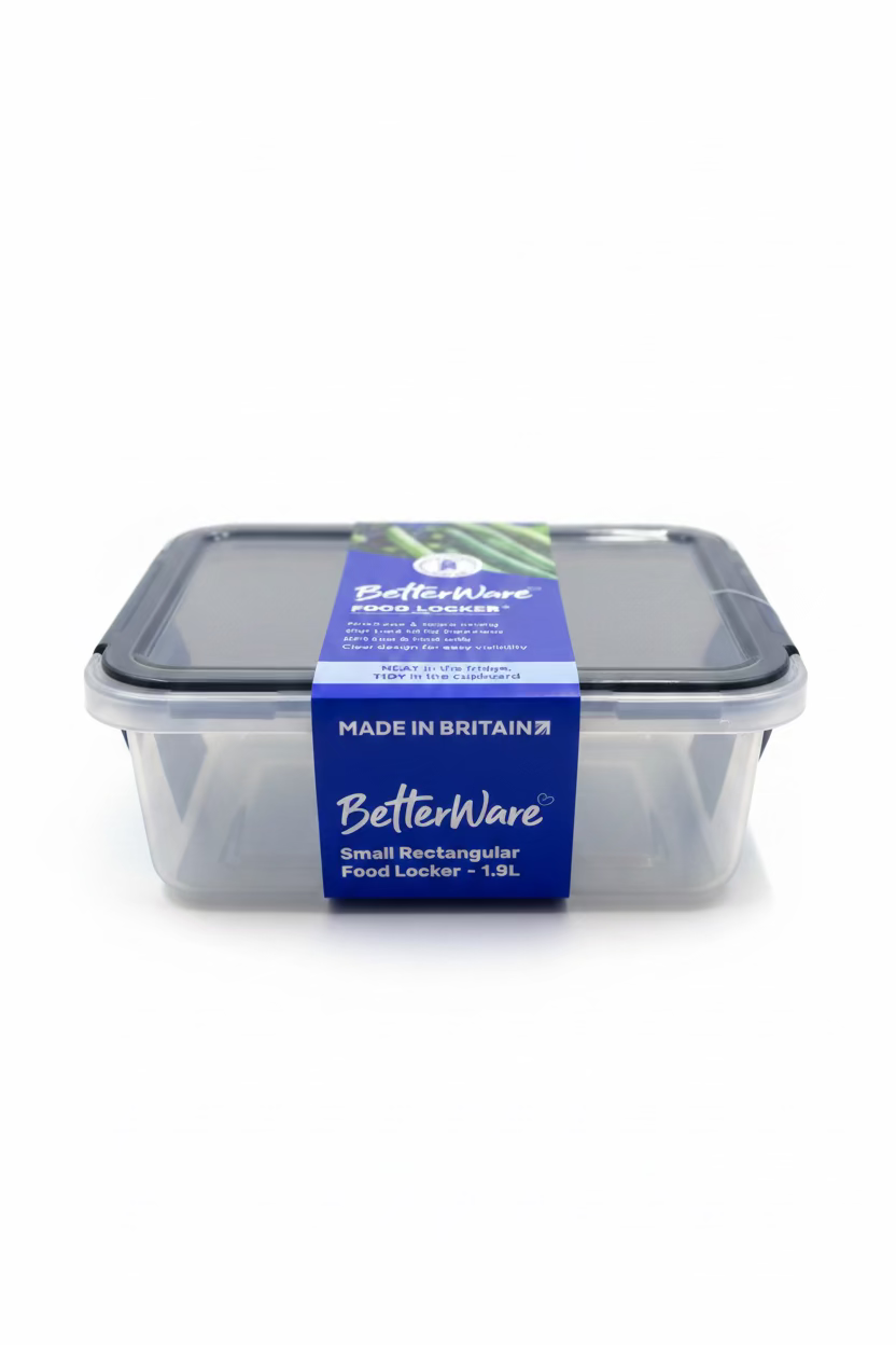 BETTERWARE SMALL RECTANGULAR FOOD LOCKER 1.5L