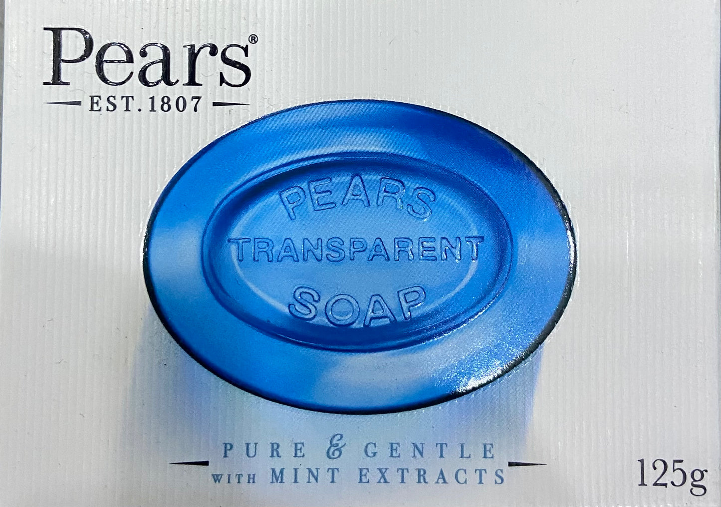 Pears Soap 125gm Blue Mint Extract