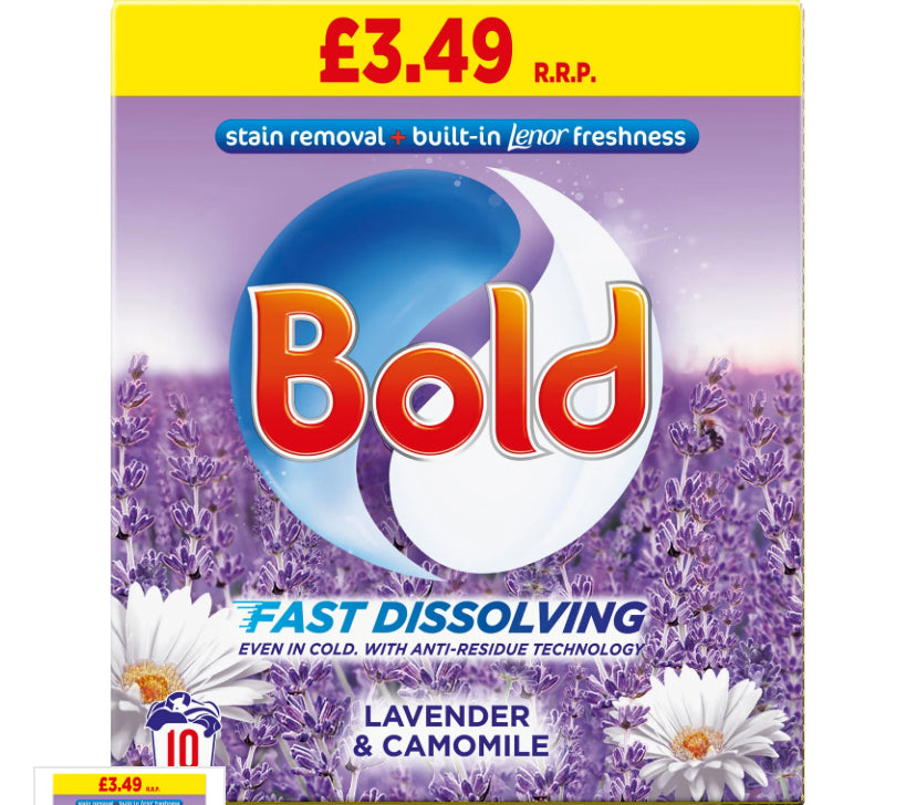 Bold Laundry Powder Lavender & Camomile