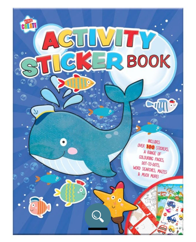 ACTIVITY STICKER BOOK