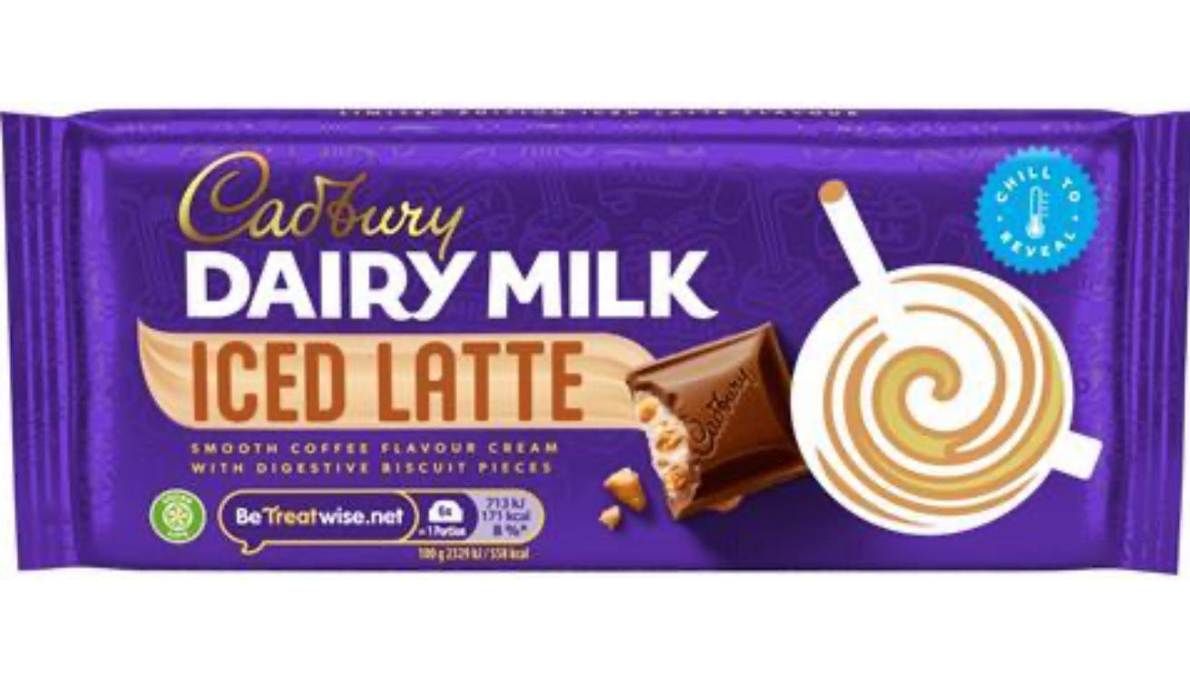 Cadbury Dairy Milk Iced Latte Chocolate Bar £1.69 PMP 122.5 g