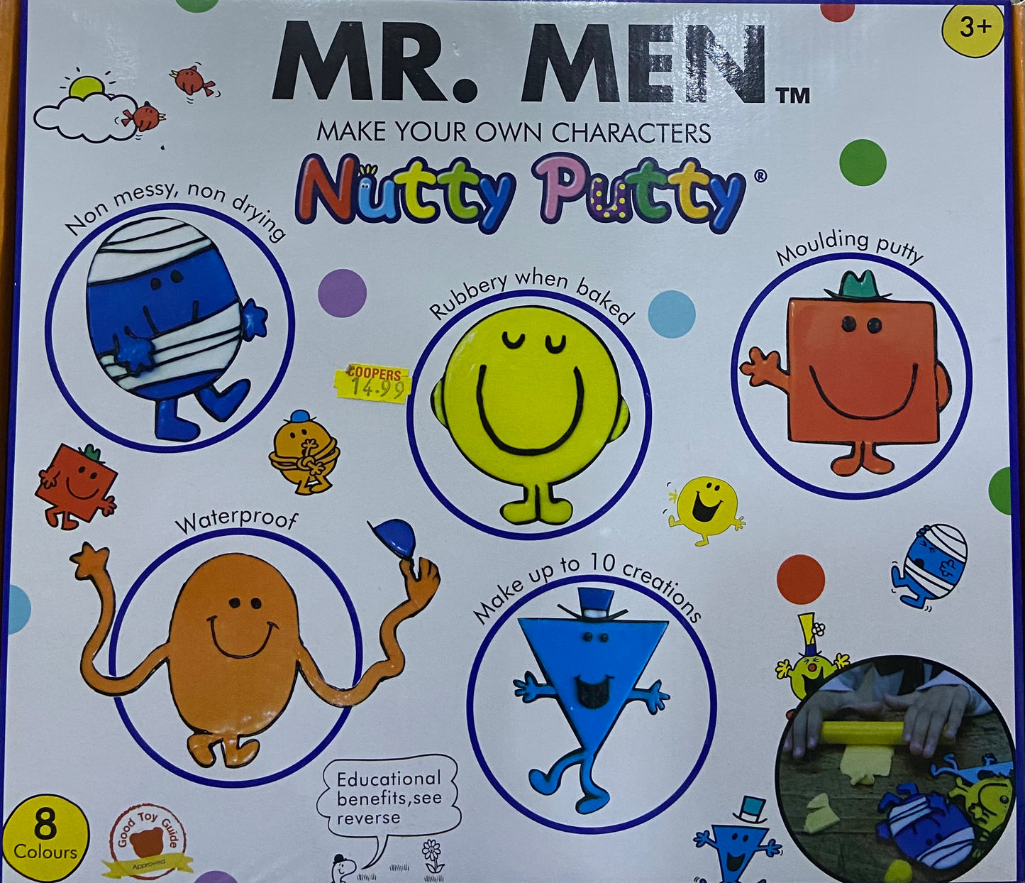 MR. MEN NUTTY PUTTY