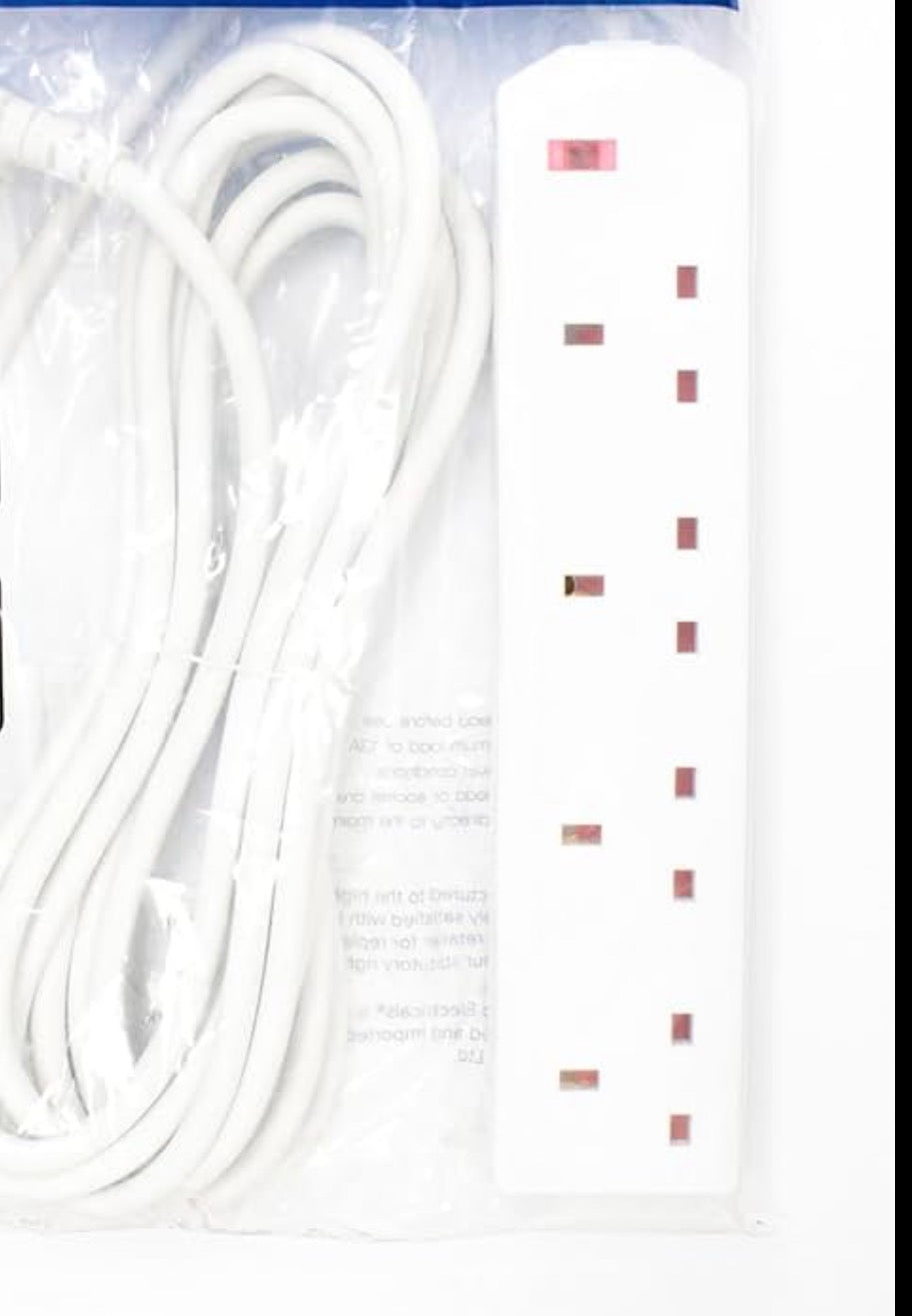 PRO-ELEC PEL00899 RALLONGE 4 PRISES 2M