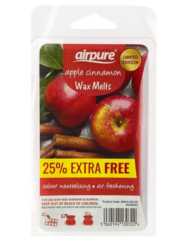 Airpure Apple Cinnamon Wax Melts 68g