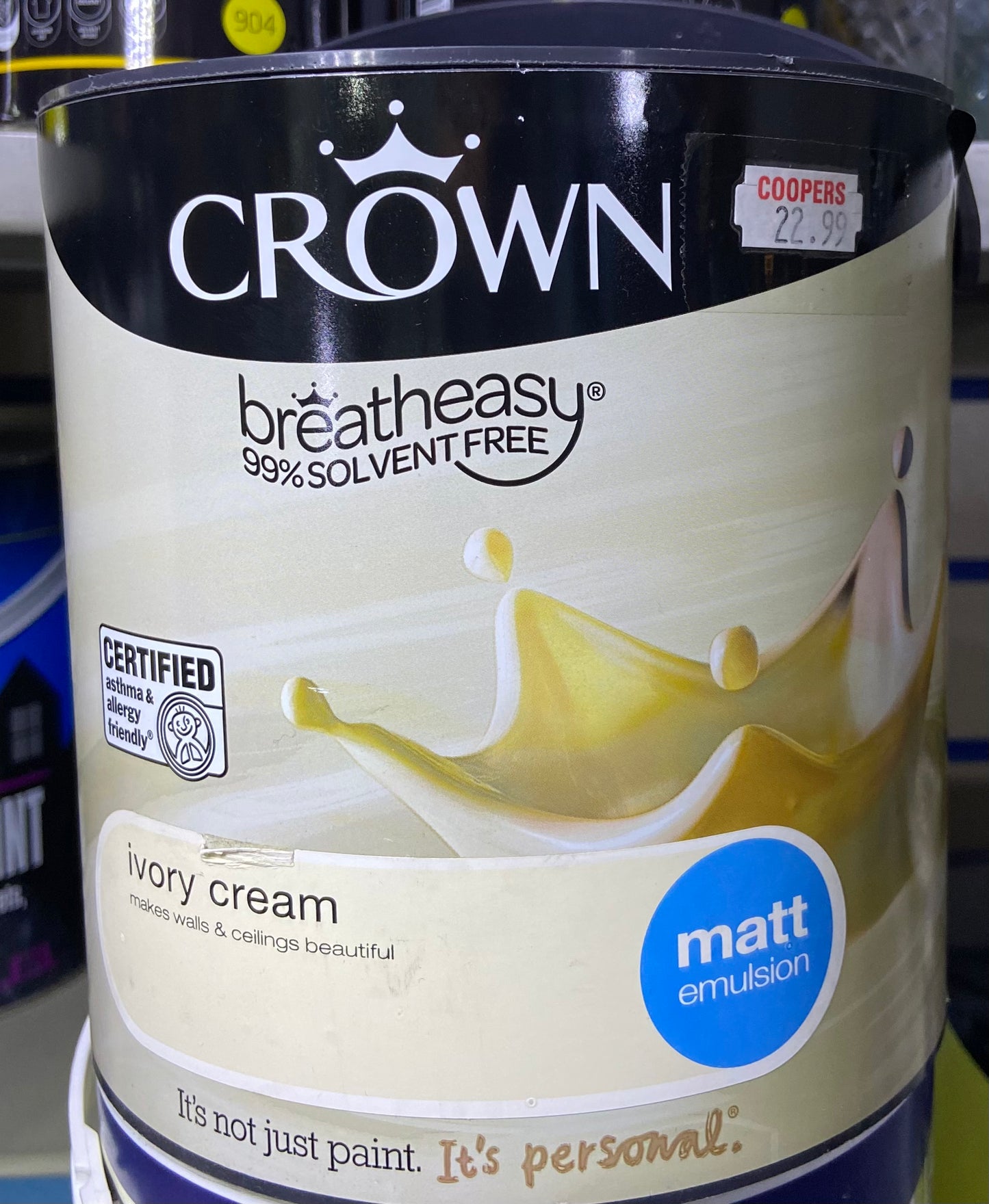 CROWN IVORY CREAM 2.5L