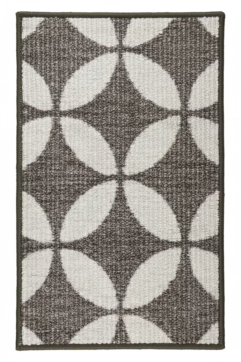 Fiora M/Washable Mat - Pewter 44x75cm