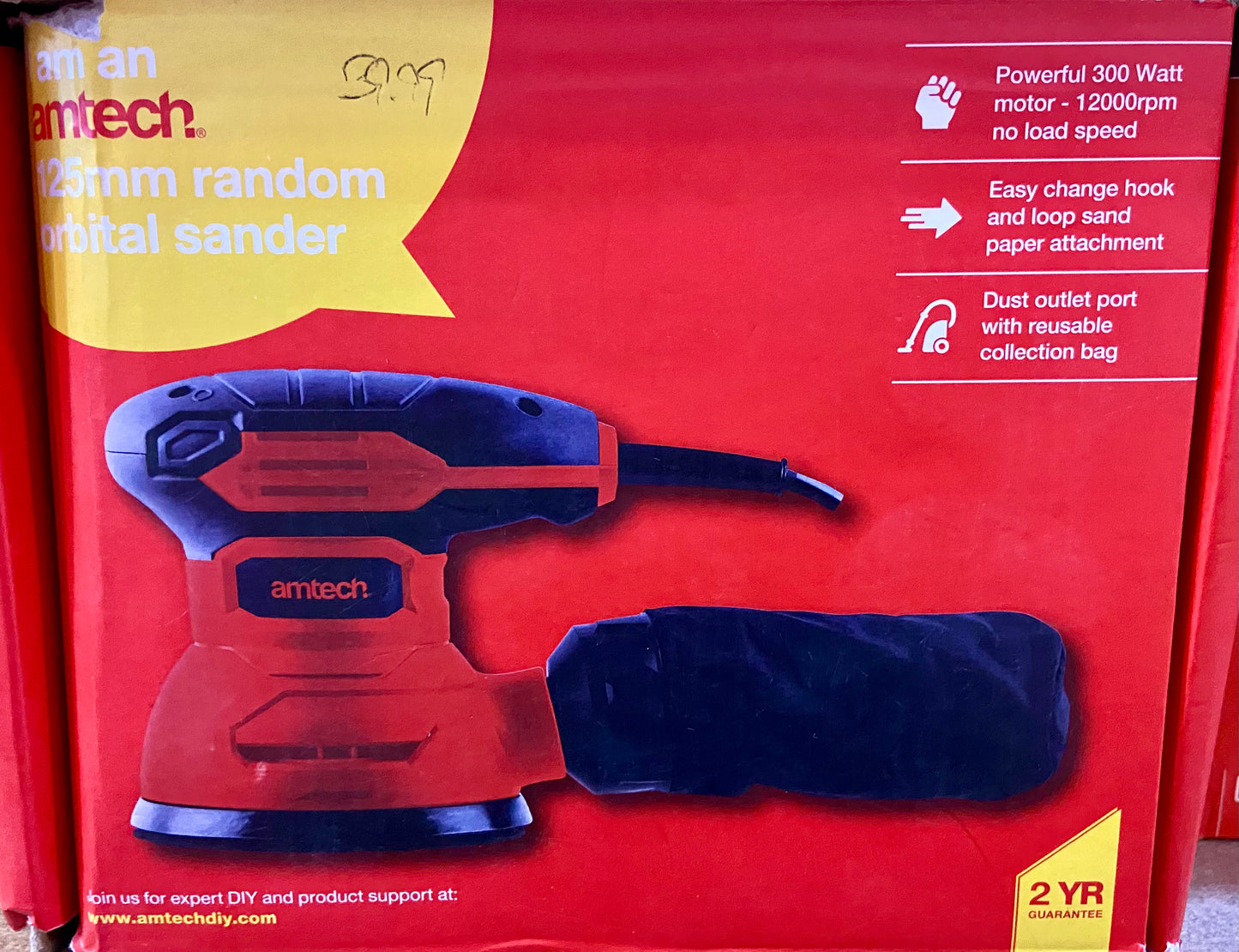 AMTECH 125mm RANDOM ORBITAL SANDER