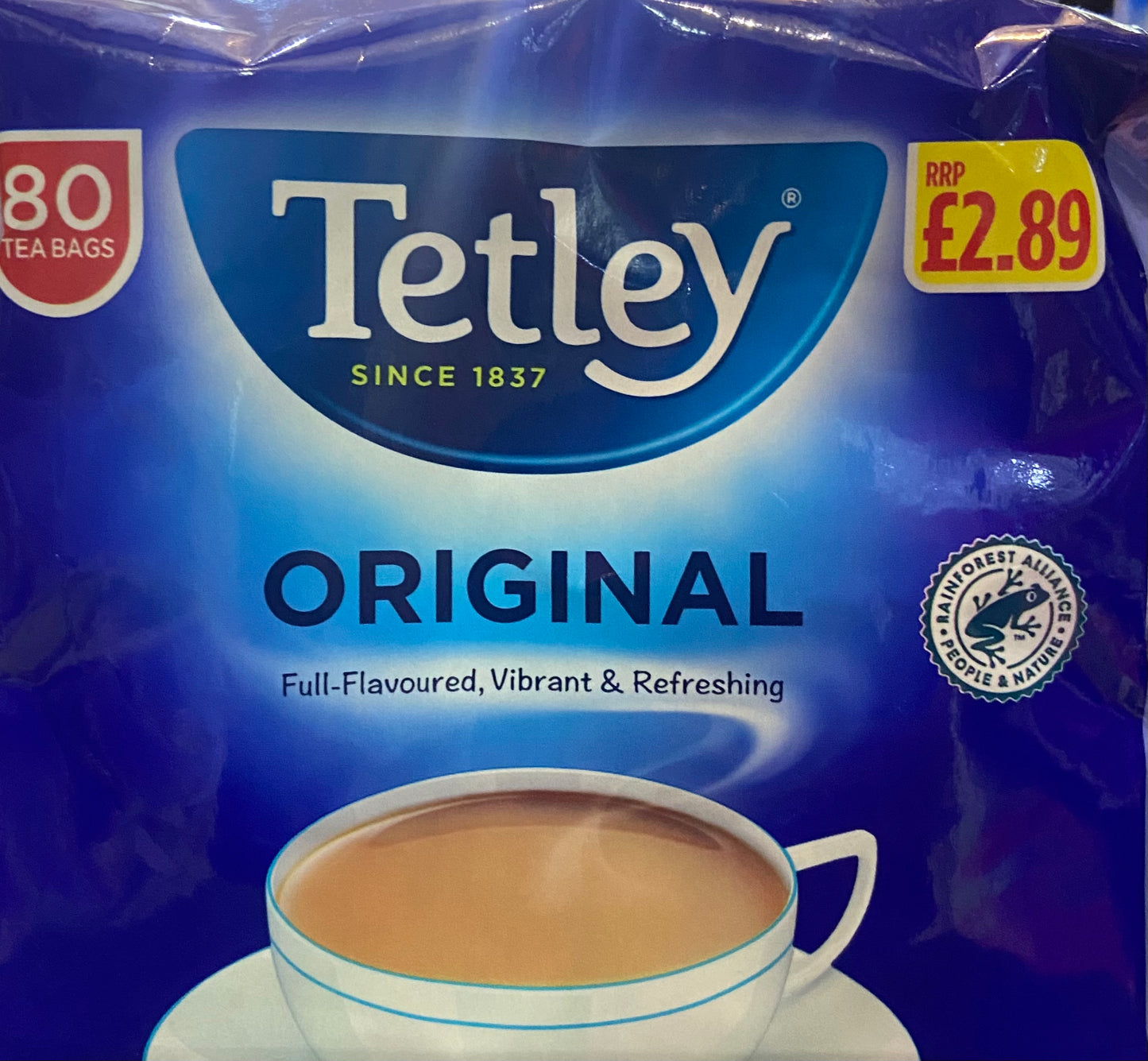 TETLEY ORIGINAL TEA BAGS