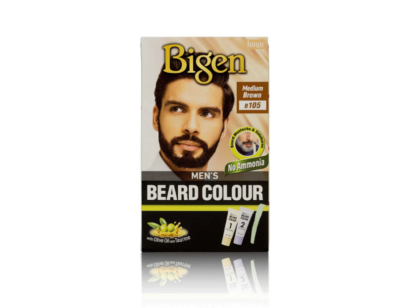 Bigen Teinture Barbe Homme - B105 - Châtain Moyen
