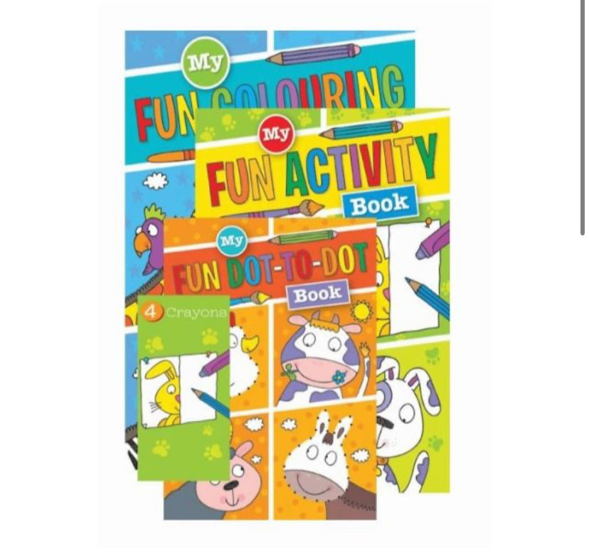 My Fun Colouring Activity Pack
