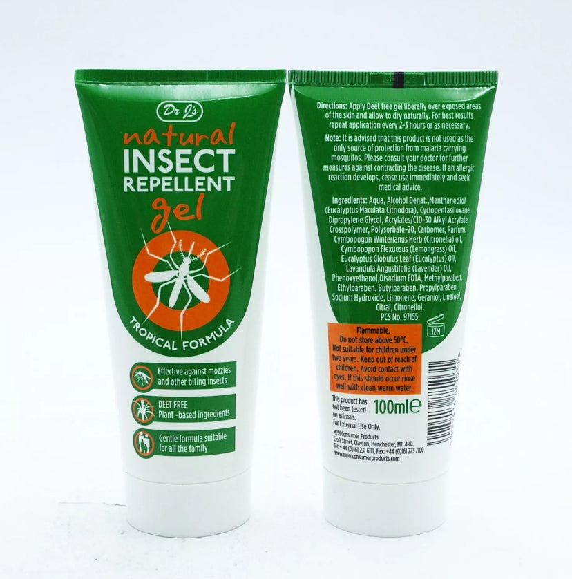 Gel répulsif efficace contre les insectes Éloigne naturellement les insectes