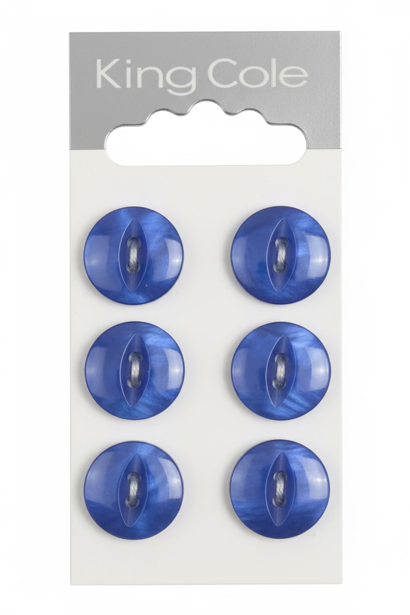 BOUTON KING COLE x6