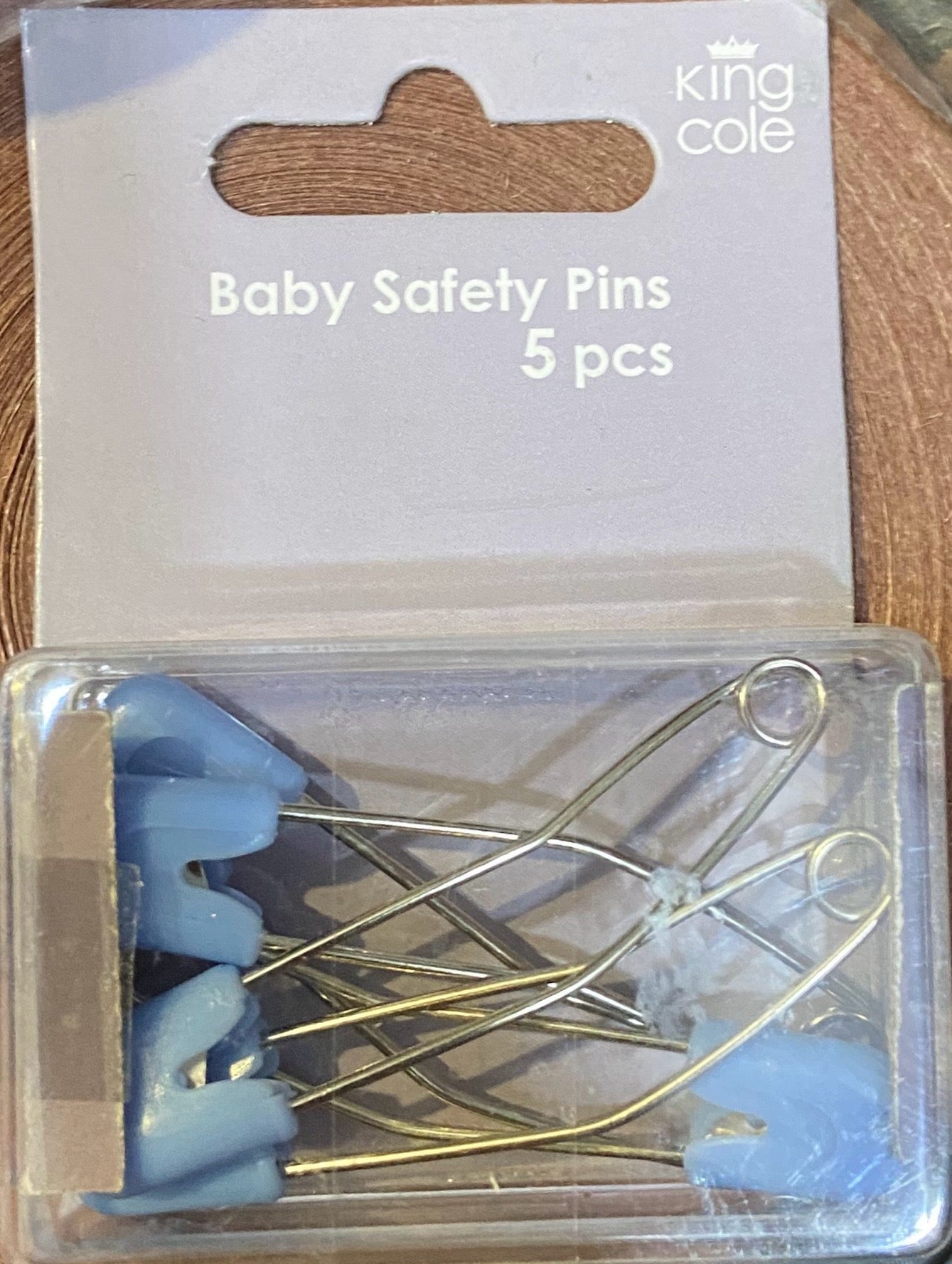 ÉPINGLES DE SÛRETÉ KING COLE POUR BÉBÉ 5 pièces