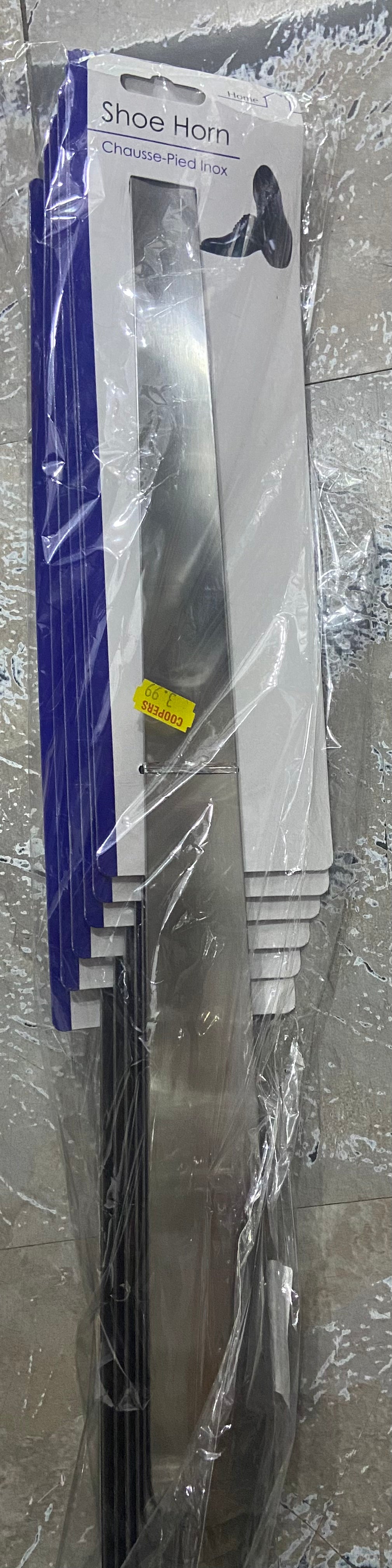Chausse-pied en métal INOX