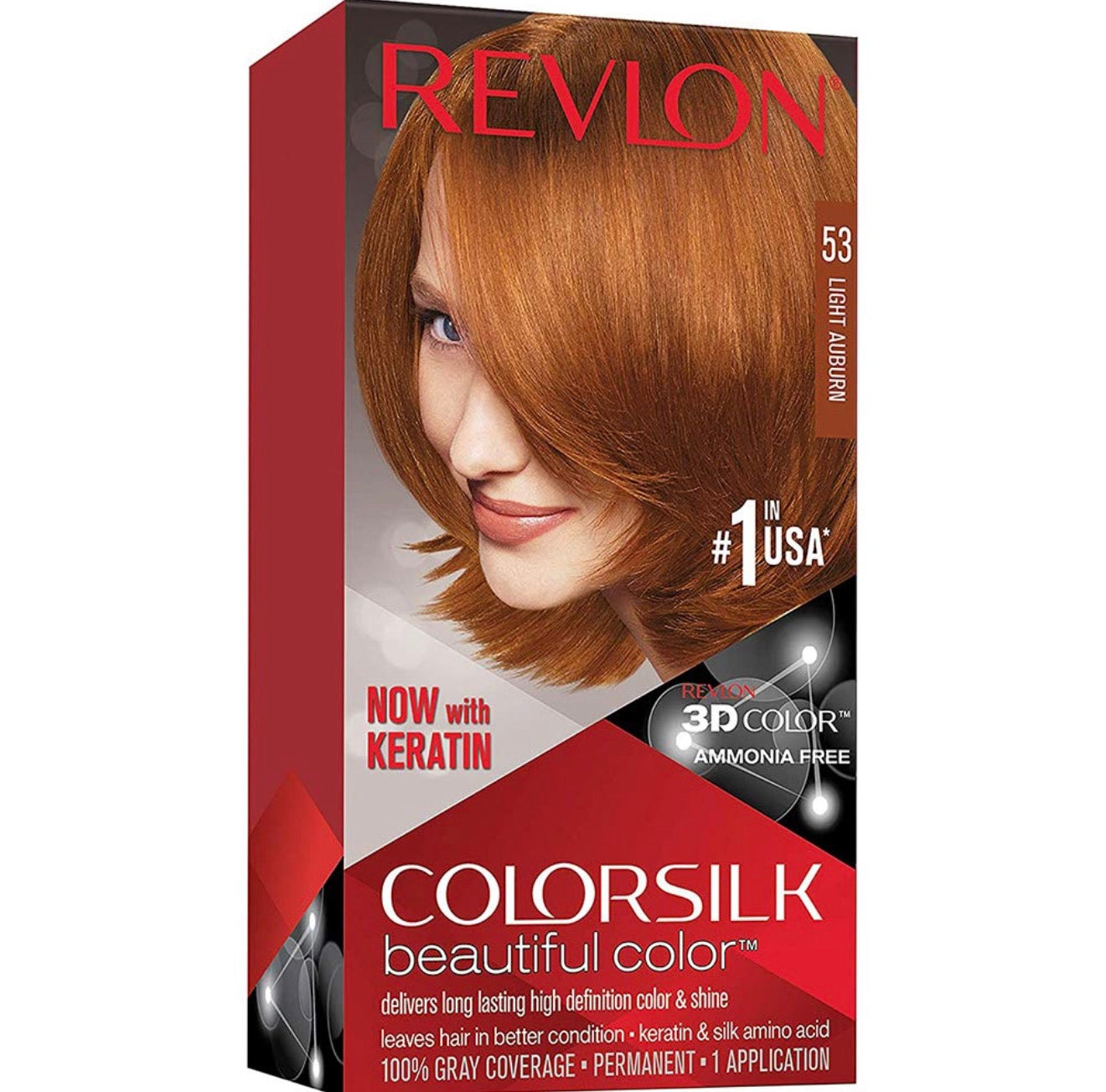 REVLON COLORSILK LIGHT AUBURN