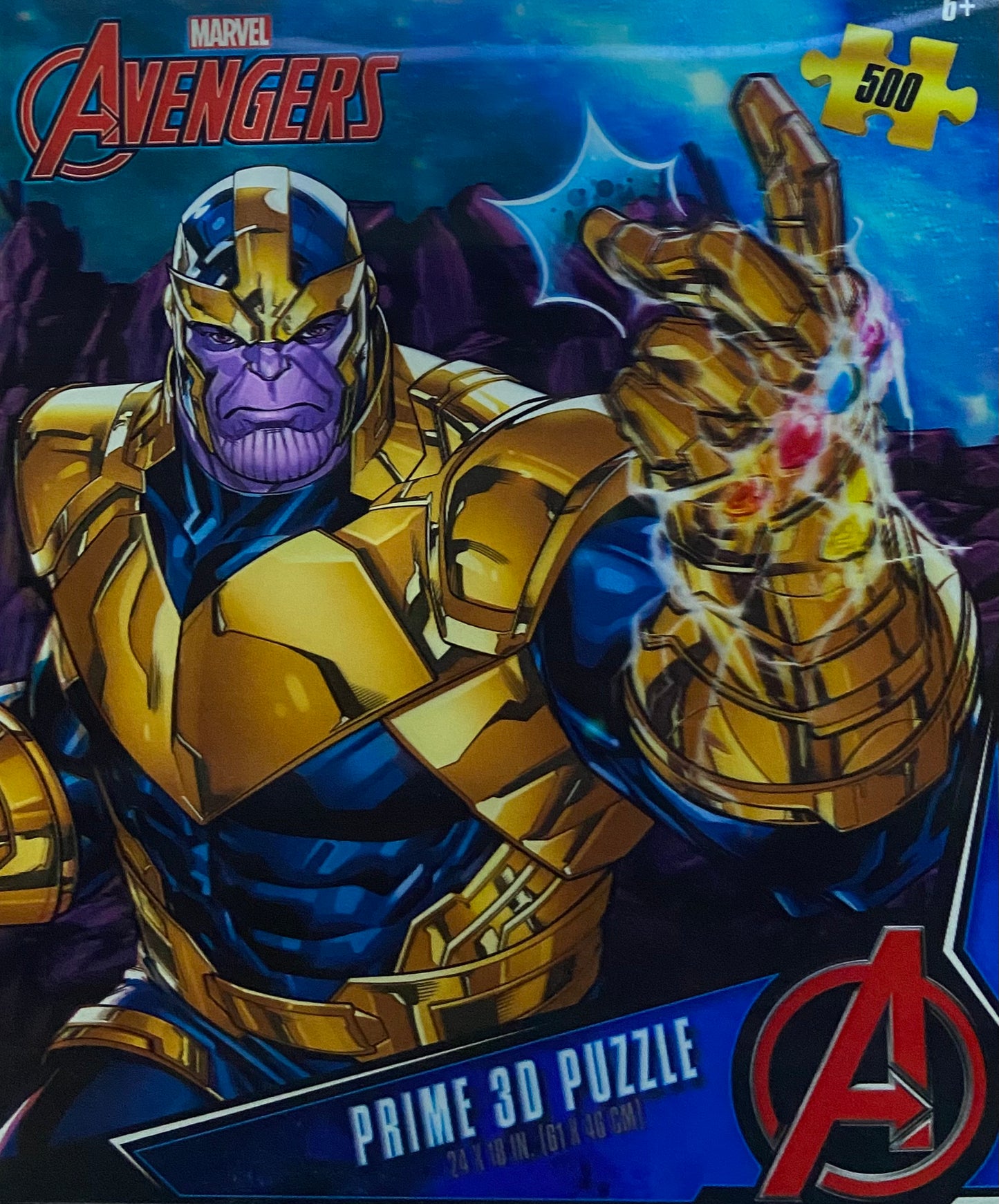 AVENGERS PRIME 3D PUZZLE 61x46cm