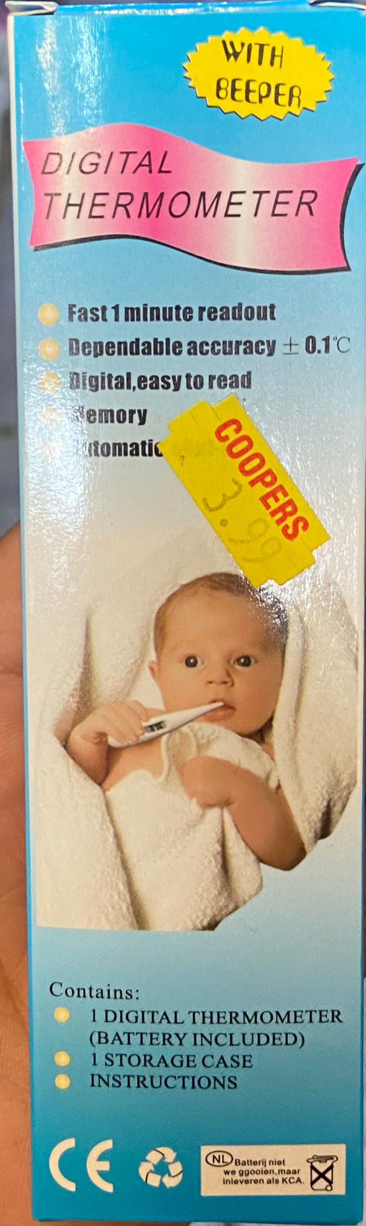 THERMOMÈTRE NUMÉRIQUE