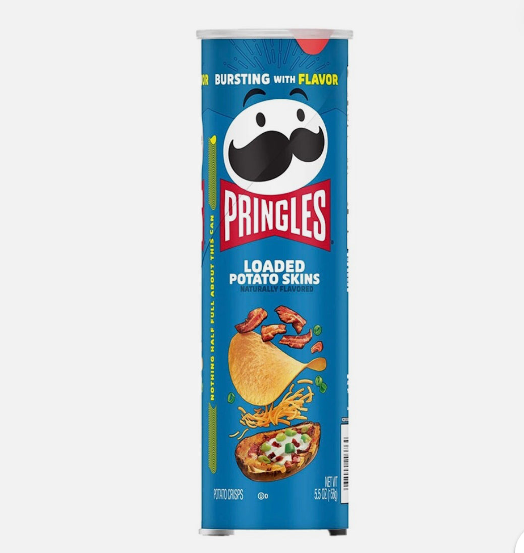 PRINGLES PEAU DE POMME DE TERRE FOURRÉE 158g