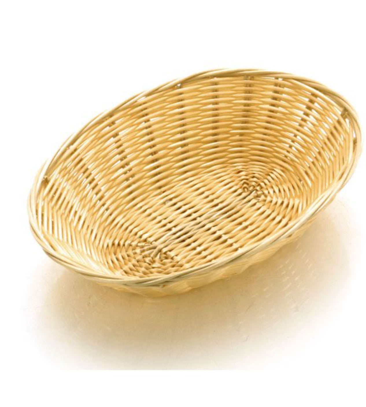 SUNNEX POLY-RATTAN BASKET OVAL 23 x 15 x 6.5(H)cm