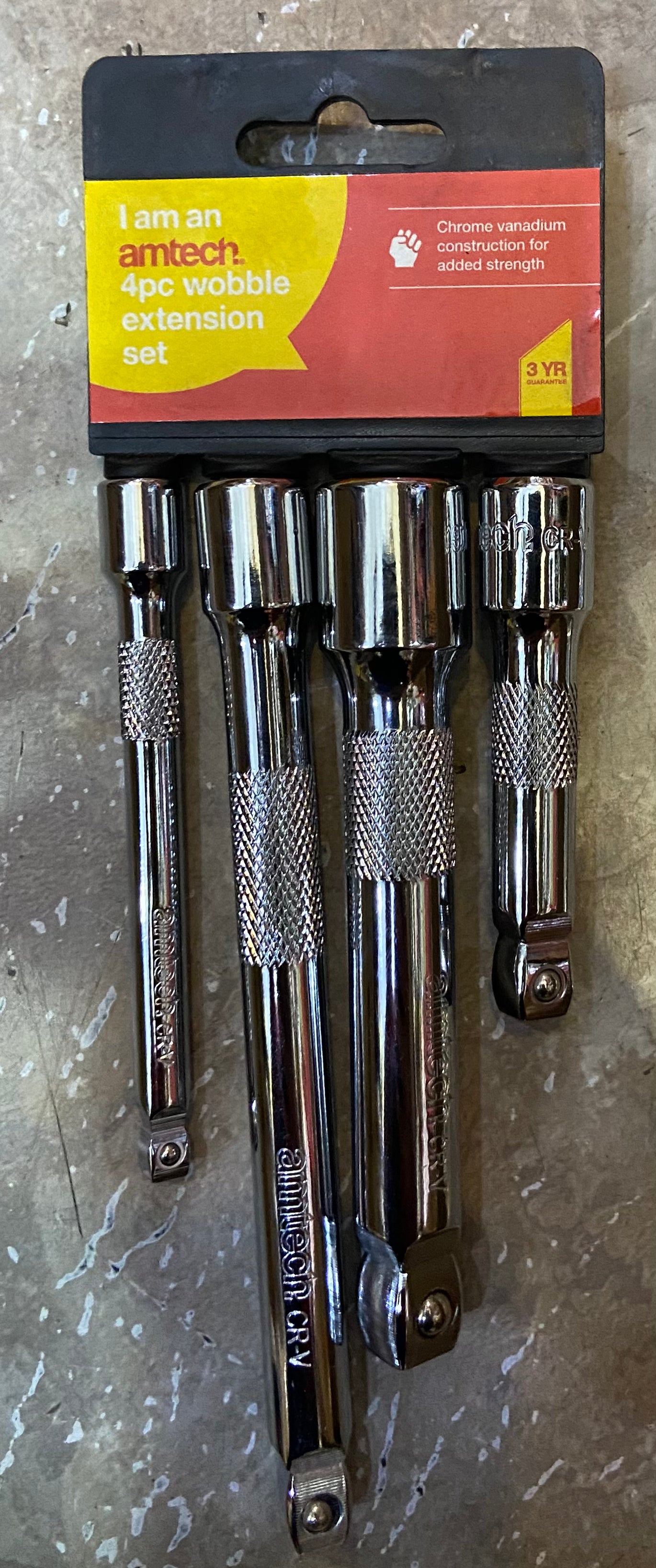 JEU DE RALLONGES OSCILLANTES AMTECH 4 PIÈCES