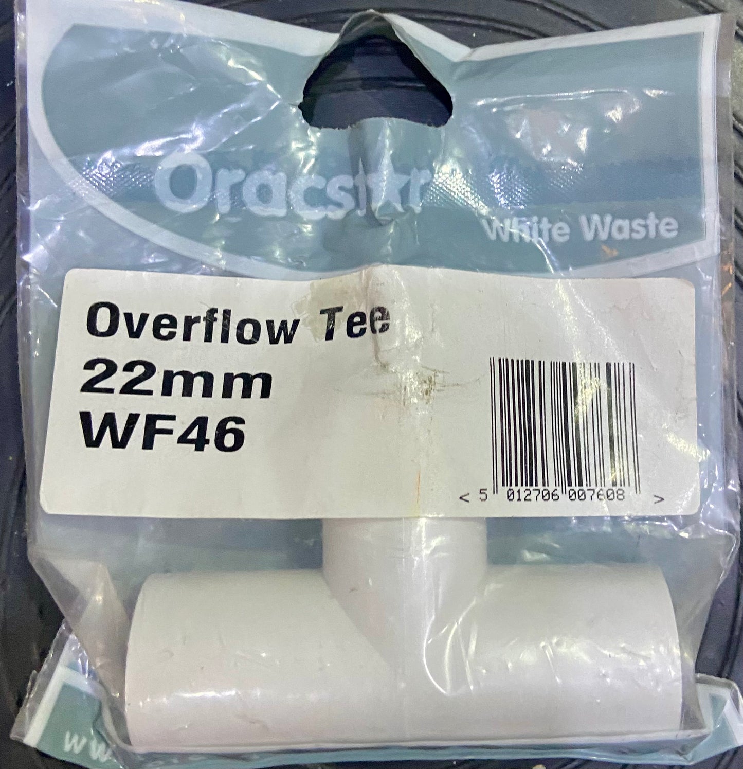 OVERFLOW TEE 22mm WF46