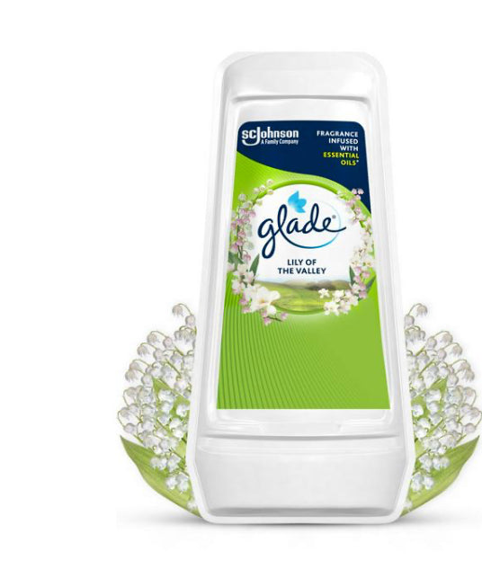 Glade Gel Solide Muguet Désodorisant 150g