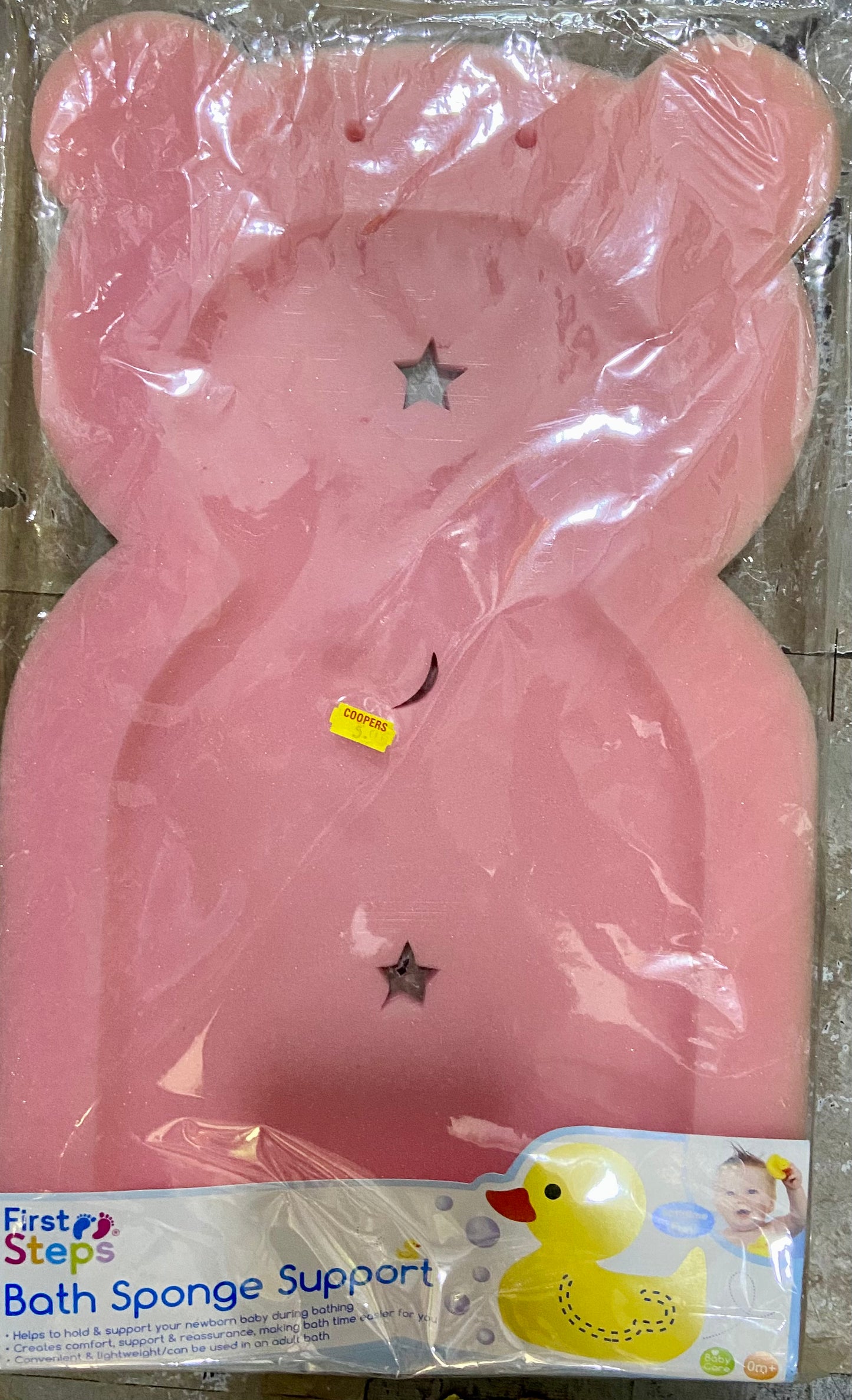 PREMIERS PAS SUPPORT ÉPONGE DE BAIN