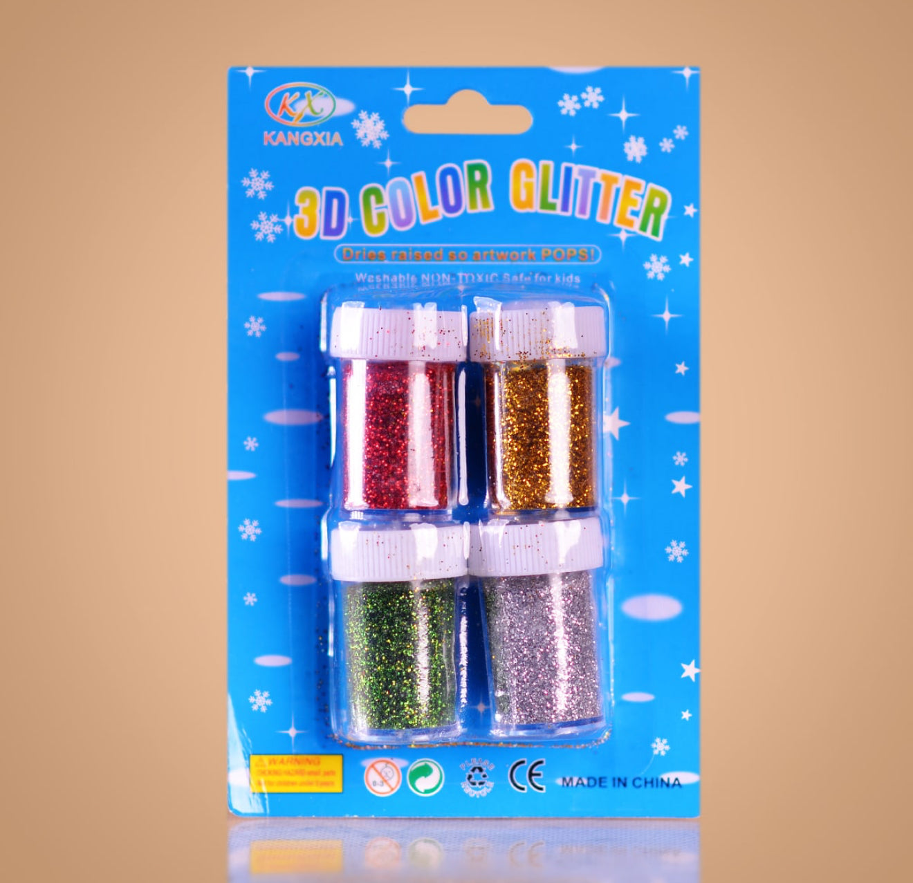 3D COLOUR GLITTER