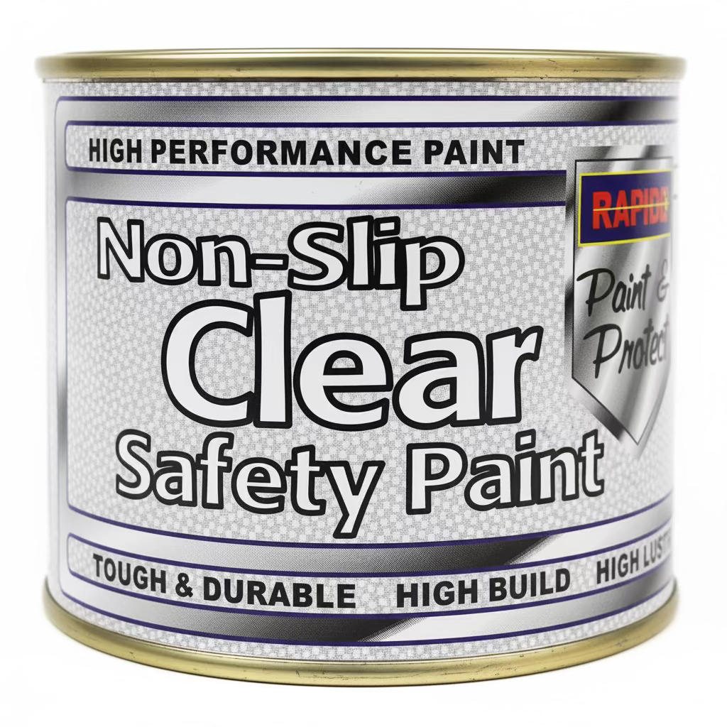 NON-SLIP CLEAR SAFTY PAINT
