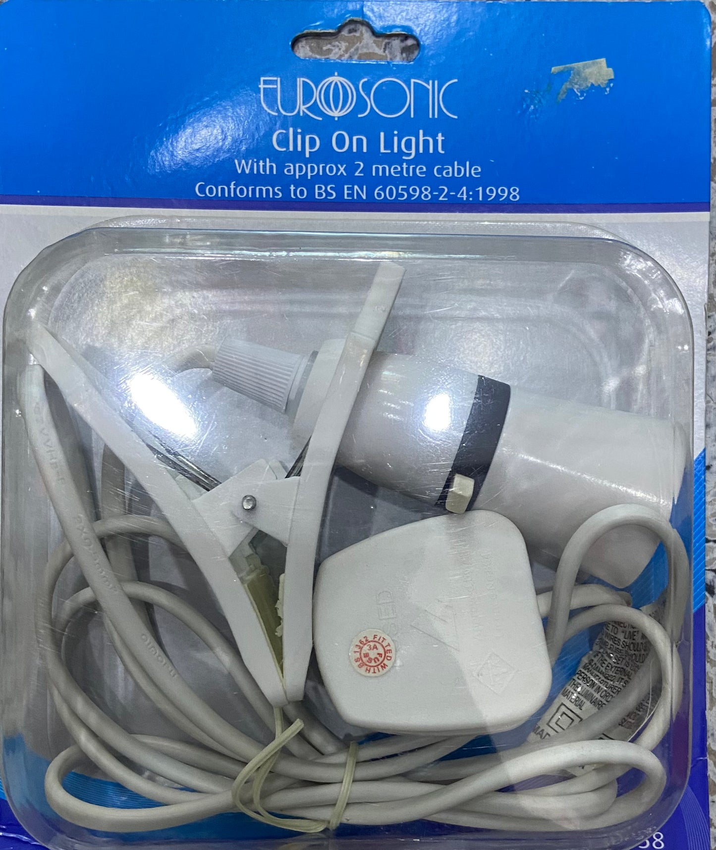 Lampe à pince EUROSONIC Câble de 2 m