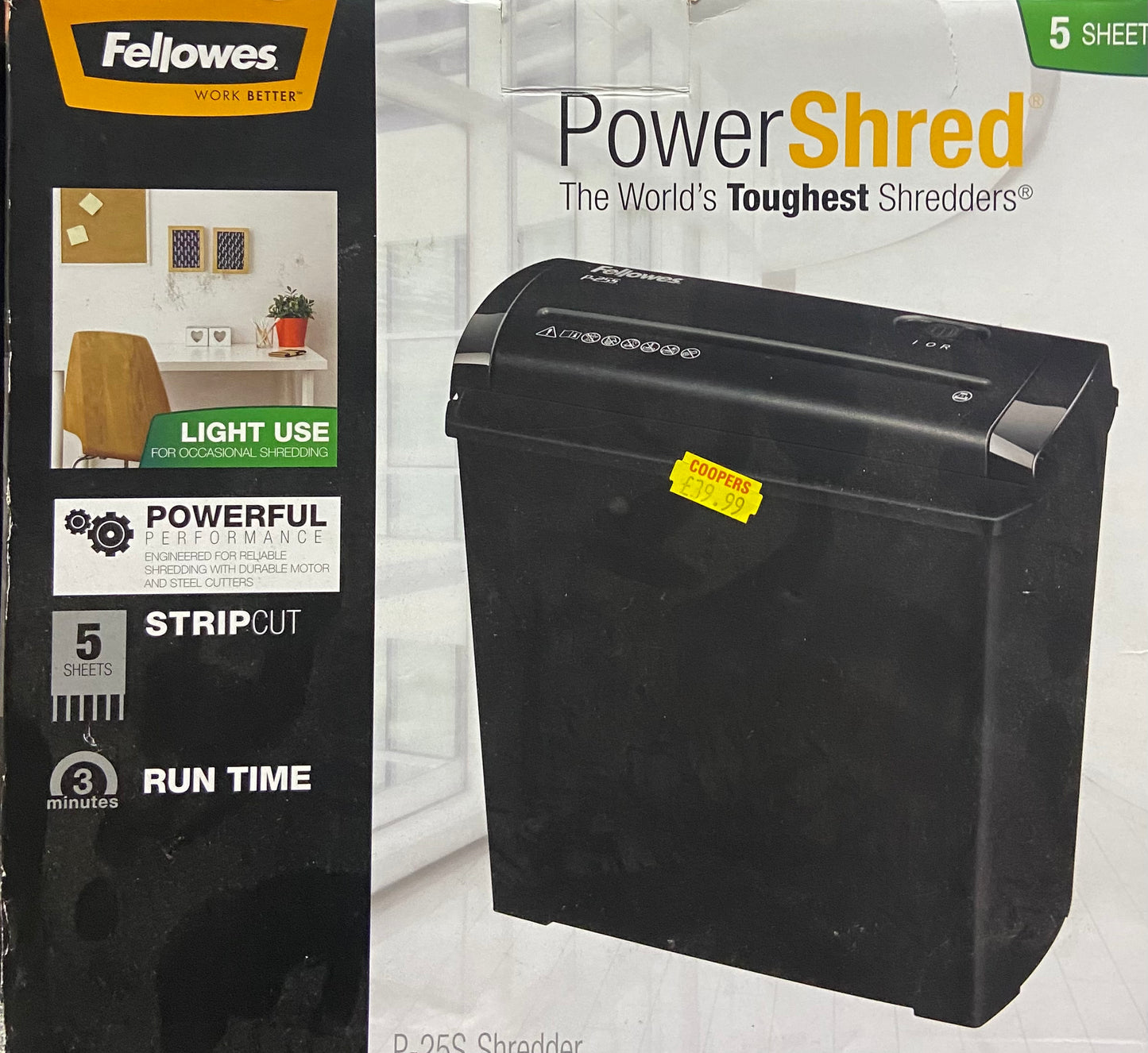 POWER SHRED